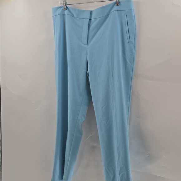 Talbots Light Blue Double-Breasted Blazer and Pants - Picture 9 of 12